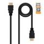 Nanocable Cable HDMI 2.0 de 2m, 4K@60Hz, 18Gbps, Negro